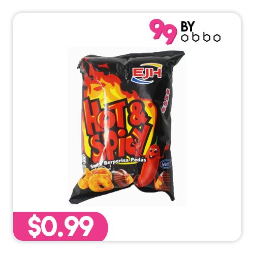 EJH Hot & Spicy Snack - 50g - Obbo.SG