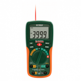 Extech EX230 - 12 Function Mini Digital MultiMeter with IR Thermometer - Obbo.SG
