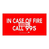 In Case Of Fire Call 995 (F027_ACR5) Sold in pack of 5pcs - Obbo.SG