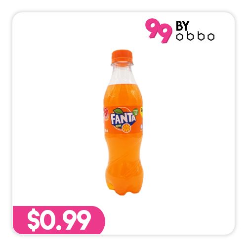 Fanta Orange Bottle - 330ml - Obbo.SG