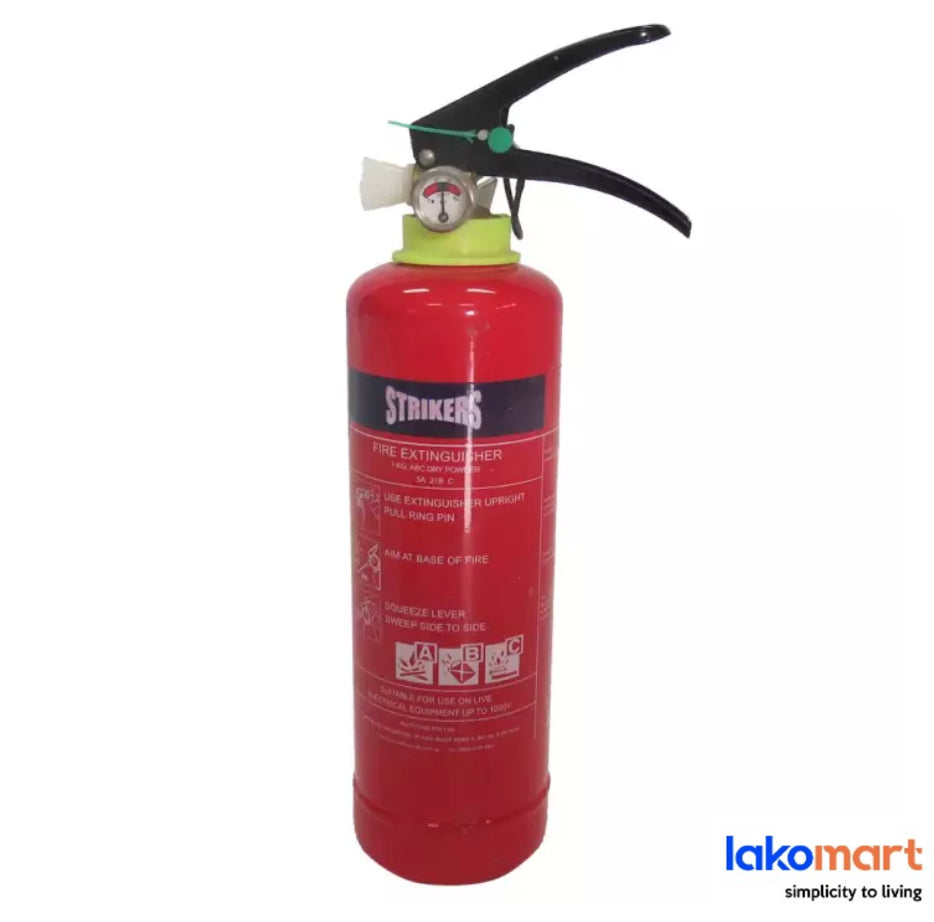 Fire Extinguisher Abc Dry Powder (Red) <Strikers> C/W Psb Or Setsco - Obbo.SG