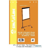 HK Flipchart Pad with 6 Holes A1