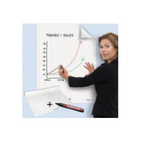 Legamaster Magic Flipchart Paper with Grid Pack of 25 7-159000 - Obbo.SG