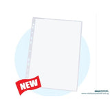 Bindermax C Shape 11 Hole Hard Clear Holder A4 01043