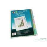 Bindermax 5 Pocket Insert Folder W77