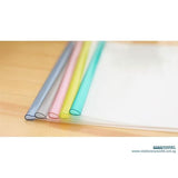 Goldlion Slide in Plastic File Folder with Spine Bar - Obbo.SG