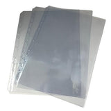 11 Hole U Shape Clear Folder A4 - Obbo.SG