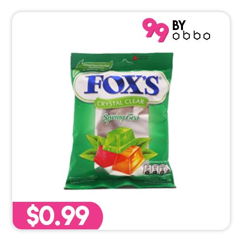 Foxs Crystal Clear Sweets - Spring Tea - 90g - Obbo.SG