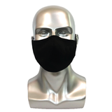 Reusable Adult Mask [ Black ] with filter pocket