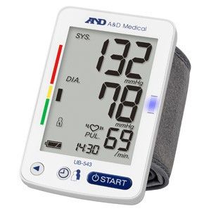 And Wrist Blood Pressure Monitor (ub543) 0123 - Obbo.SG