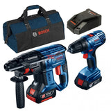 BOSCH 18V COMBO KIT (GSR 180-LI & GBH 180-LI)