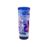 Blue Shooter Glass - Merlion/4 Religion(Single) - Obbo.SG