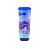 Blue Shooter Glass - Merlion/4 Religion(Single) - Obbo.SG