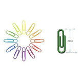 Colour Gem Paperclips 28mm - Obbo.SG