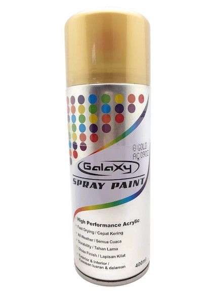 Galaxy Spray Paint GSP 8 Gold - Obbo.SG