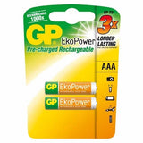 GP Rechargeable 650mAh AAA x 2 Battery Pack - Obbo.SG