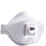 3M 9322 P2 Disposable Valved Particulate Respirator (Mask) - Obbo.SG