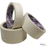 HANSMAN - Masking Tape 1 Inch X 20Yd (Pack -12 Pcs) - Obbo.SG
