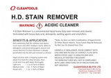 H.D STAIN REMOVER