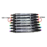 Zebra Optex Care Dual Point Highlighters Pack of 7