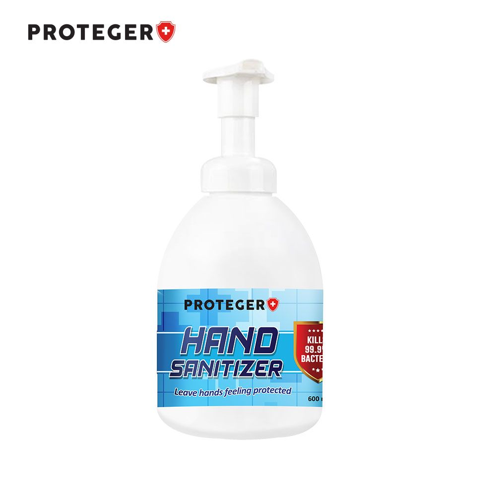 Proteger Foam Hand Sanitizer 600ml (Non-Alcohol) - Obbo.SG