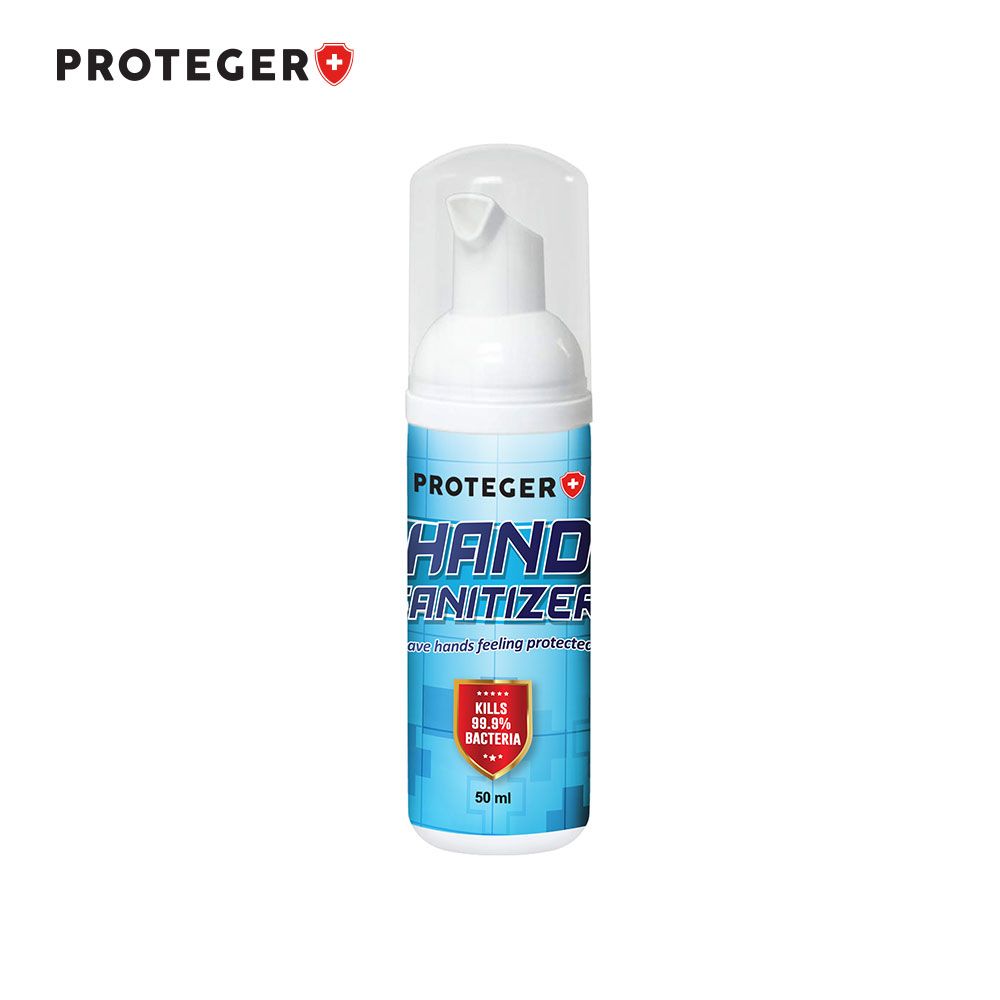 Proteger Foam Sanitizer 50ml (Non-Alcohol) - Obbo.SG
