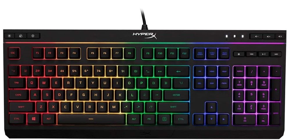 HyperX Alloy Core RGB Membrane Gaming Keyboard - Obbo.SG