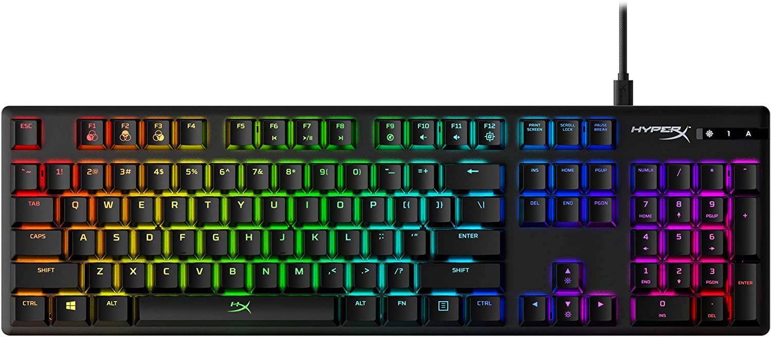 HyperX Alloy Origins Mechanical Gaming Keyboard - Obbo.SG