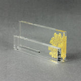 Crystal Business Cardholder, Eternal Golden Flower - Obbo.SG
