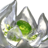 LIULI, Hand Made, Crystal Flower, Lotus, Your Tranquil Heart - Obbo.SG
