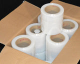 (1 Carton 30 pcs) Small Stretch Film Bundle Wrap Roll 4 Inch (100mm) Width / Shrink Wrap / Baby Roll - Obbo.SG