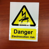 Danger Electrocution risk (W011_VNL) - Obbo.SG