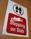 Avoid Stepping on Slab (P064_PVC) - Obbo.SG