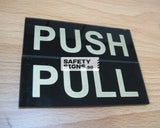 Push Pull Horizontal Black Gold (PP001_ACR) - Obbo.SG