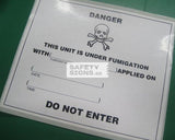 Danger This Unit Is Under Fumigation with … Do Not Enter (P097_PS) - Obbo.SG