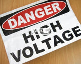 Danger High Voltage (W125_VNL) - Obbo.SG