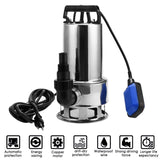 Water Pump WQ-B 0.75KW-2 w/float