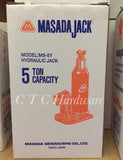 Masada Hydraulic Bottle Jack 5Ton
