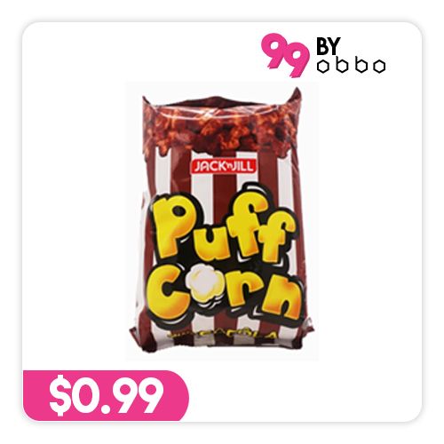 Jack n Jill Puff Corn - Chocolate - 45g - Obbo.SG