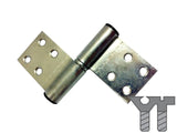 STAINLESS STEEL FLAG HINGE WITH HOLES