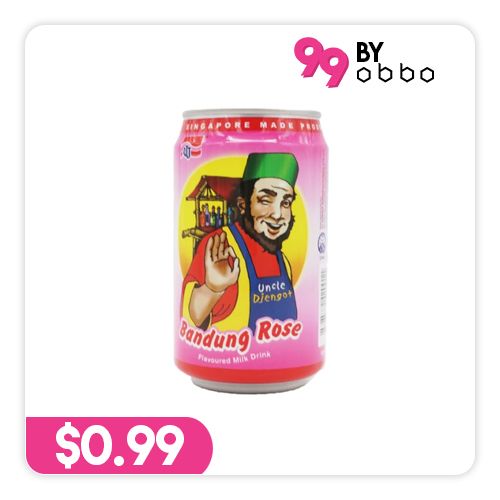Jia Jia Bandung Rose Can - 300ml - Obbo.SG