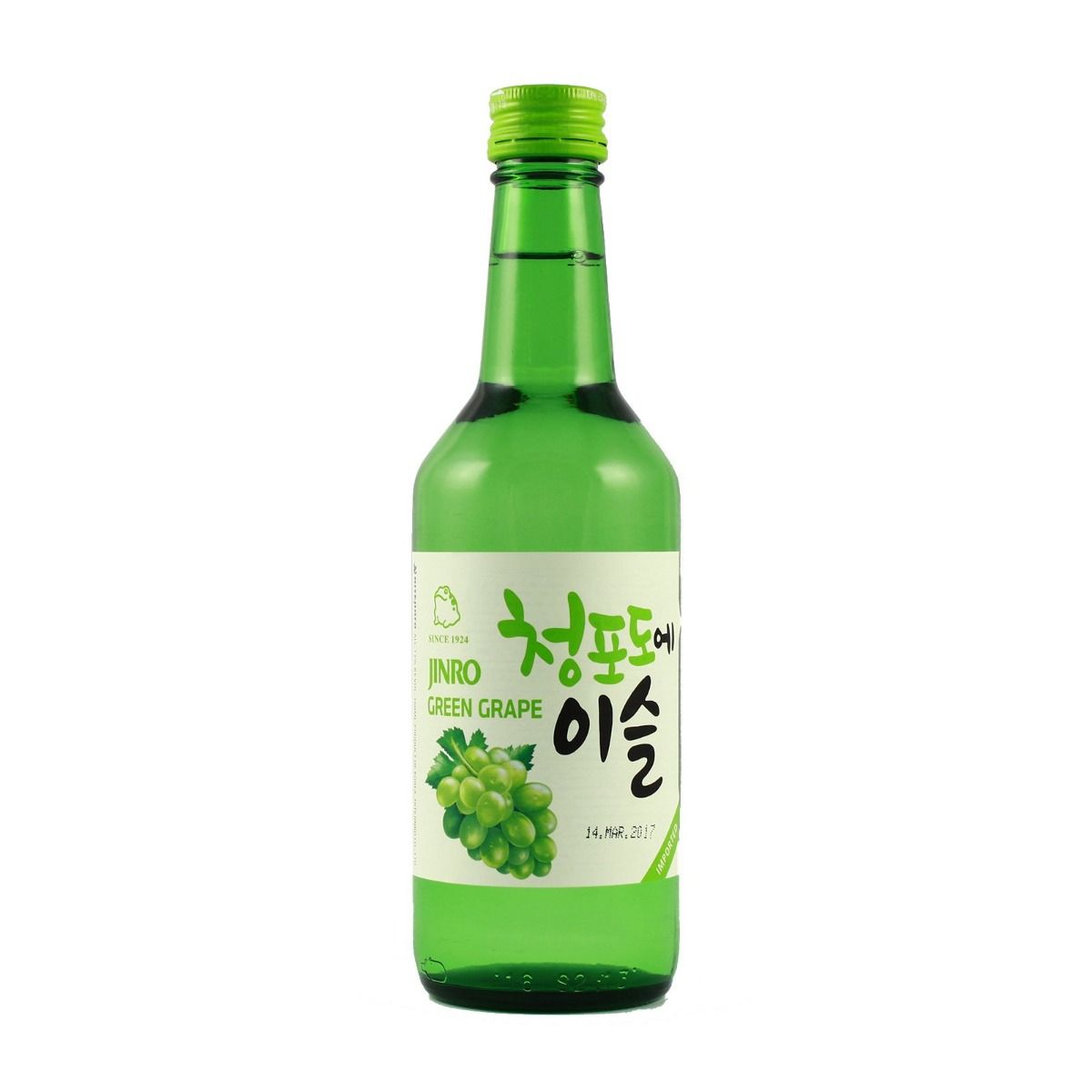 Jinro Chamisul Green Grape Soju (20 Btls X 360ml) - Obbo.SG