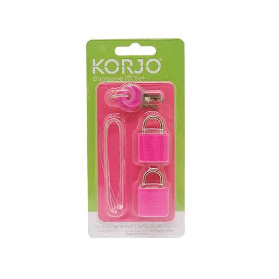 Baggage ID Set (Pink) - Obbo.SG