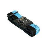 Lockable Luggage Strap (Blue & Black) - Obbo.SG