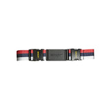 Crossed Luggage Straps (Red & White) - Obbo.SG