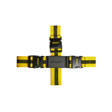 Crossed Luggage Straps (Yellow) - Obbo.SG