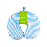 Korjo Squinchy Pillow (Blue & White)