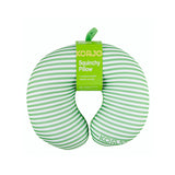 Korjo Squinchy Pillow (Green & White)