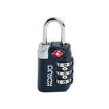 TSA Compliant  Combination Lock (Black) - Obbo.SG