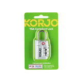 TSA Compliant  Combination Lock (Silver)